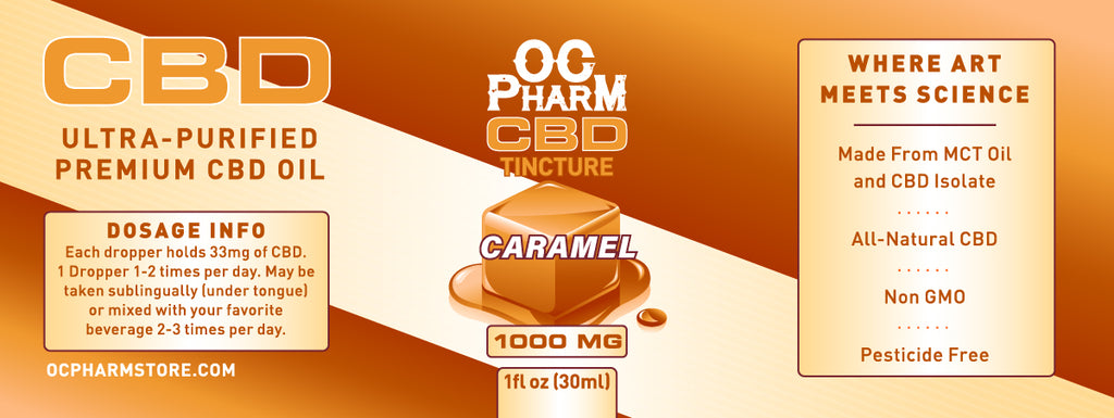 Caramel CBD Tincture- Limited Edition